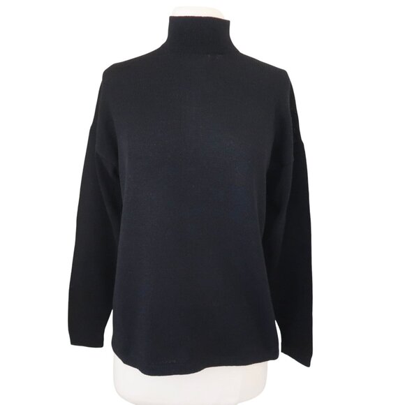 vtg Marie ST JOHN Santana knit Turtleneck sweater sz M